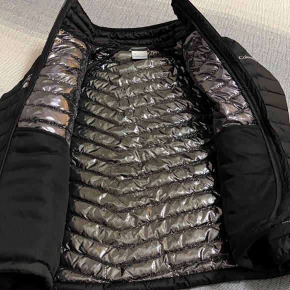 Columbia Black Insulated Jacket - Tequila Patron - Omni- Heat - Picture 3 of 6